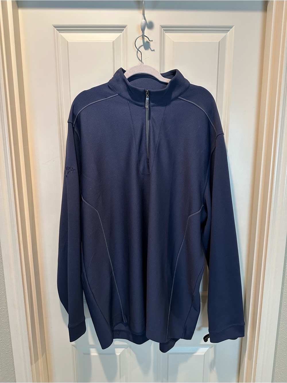Callaway Navy Half-Zip Performance Jacket